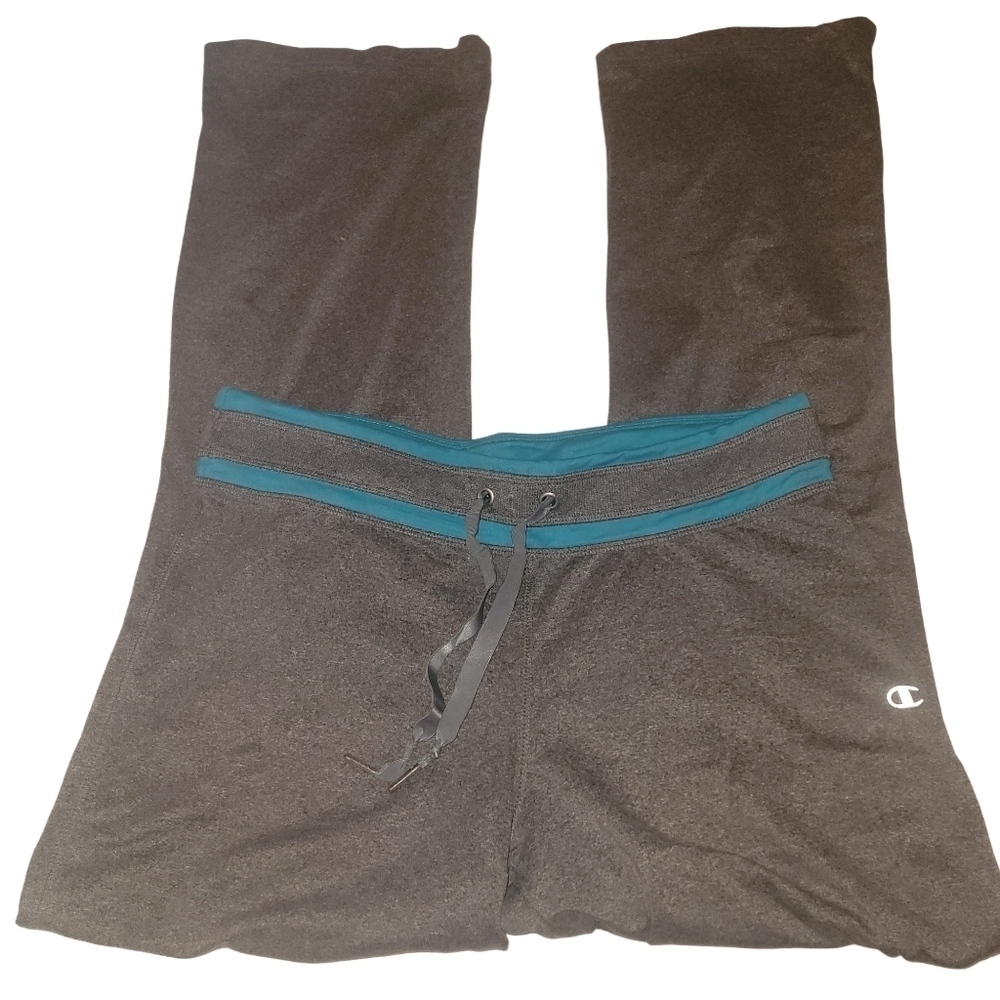 Champion Grey and Blue Activewear Pants Size S